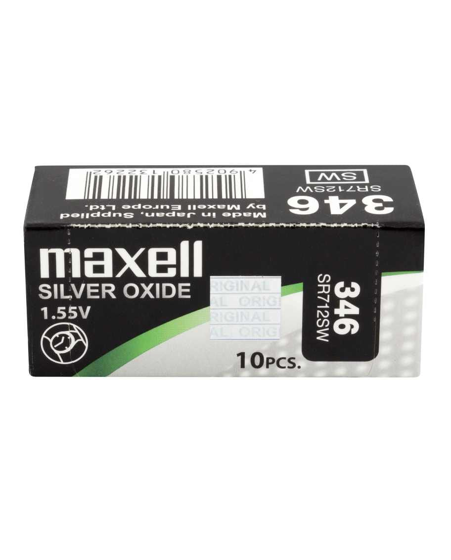 Maxell Pila Oxido Plata (346) Sr712sw Blister*1 Eu 0% Mercurio