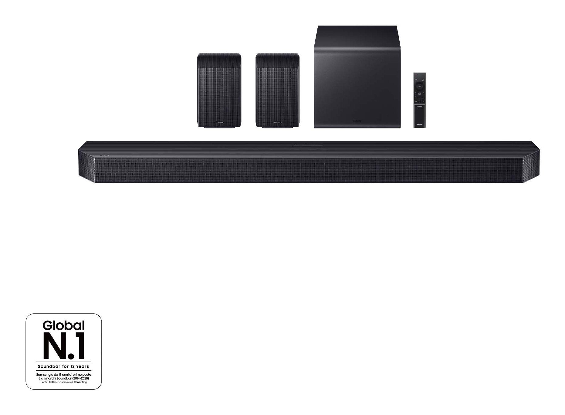 EAN 8806097108085 - Samsung HW-Q990F/ZF altavoz soundbar Negro 11.1.4 canales 756 W imagen 1