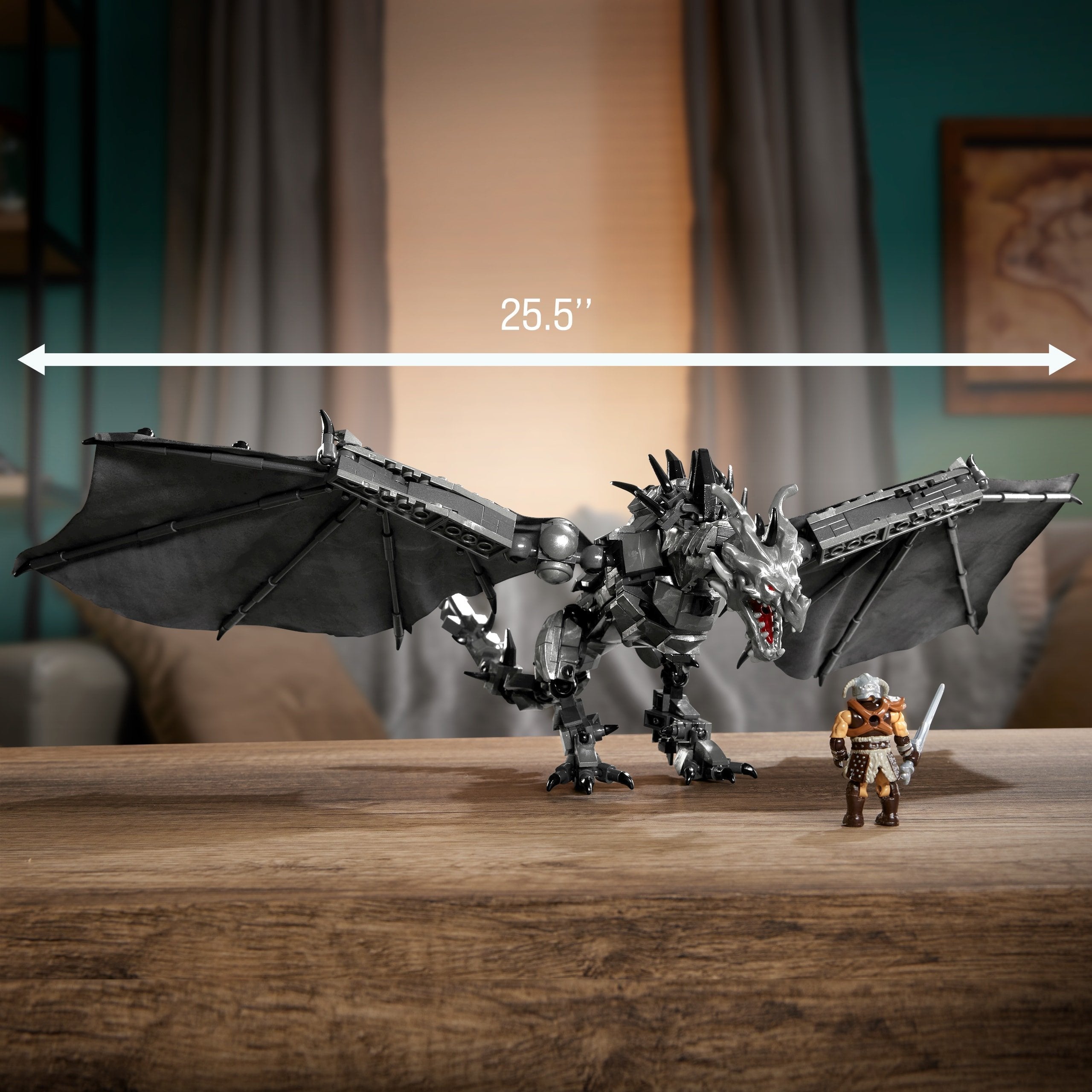 Mattel Mega Showcase Skyrim Set, Construction Toy Hxr98