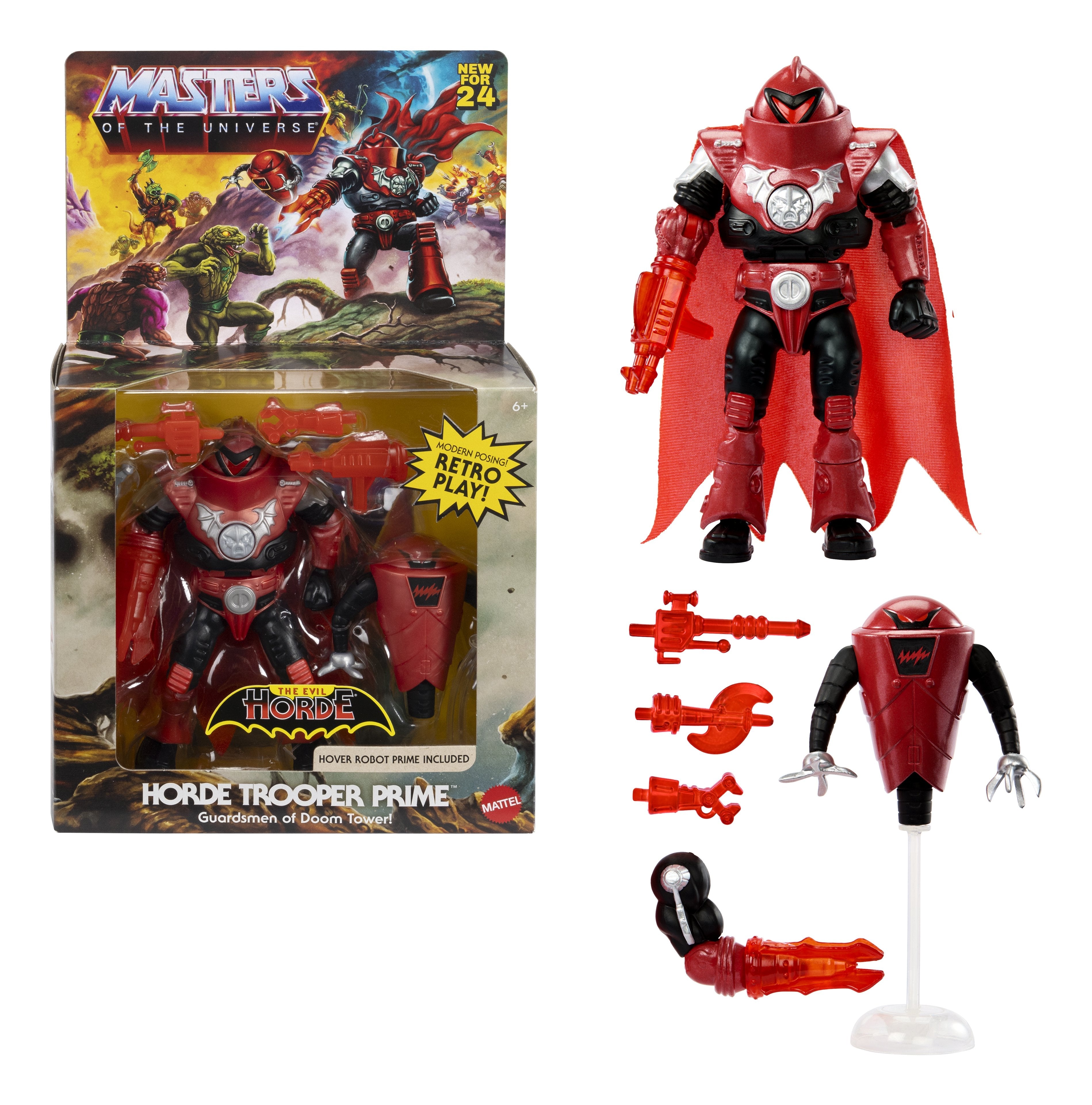 Mattel Mattel M.O.T.U. Origins Horde Trooper Prime (4) Hxr72