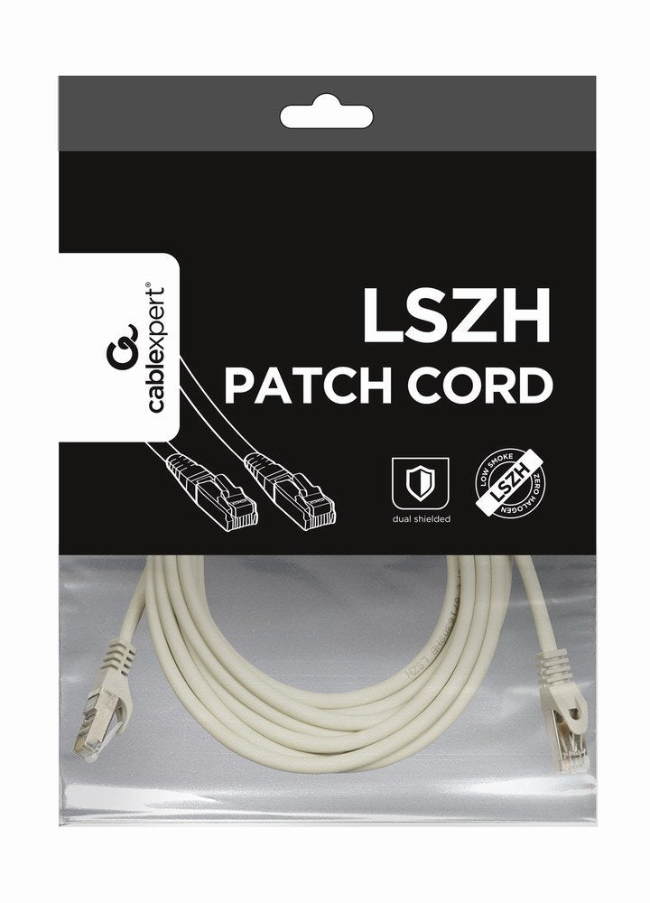 Gembird Pp6a-Lszhcu-W-5m Cable De Red Blanco Cat6a S/Ftp (S-Stp)