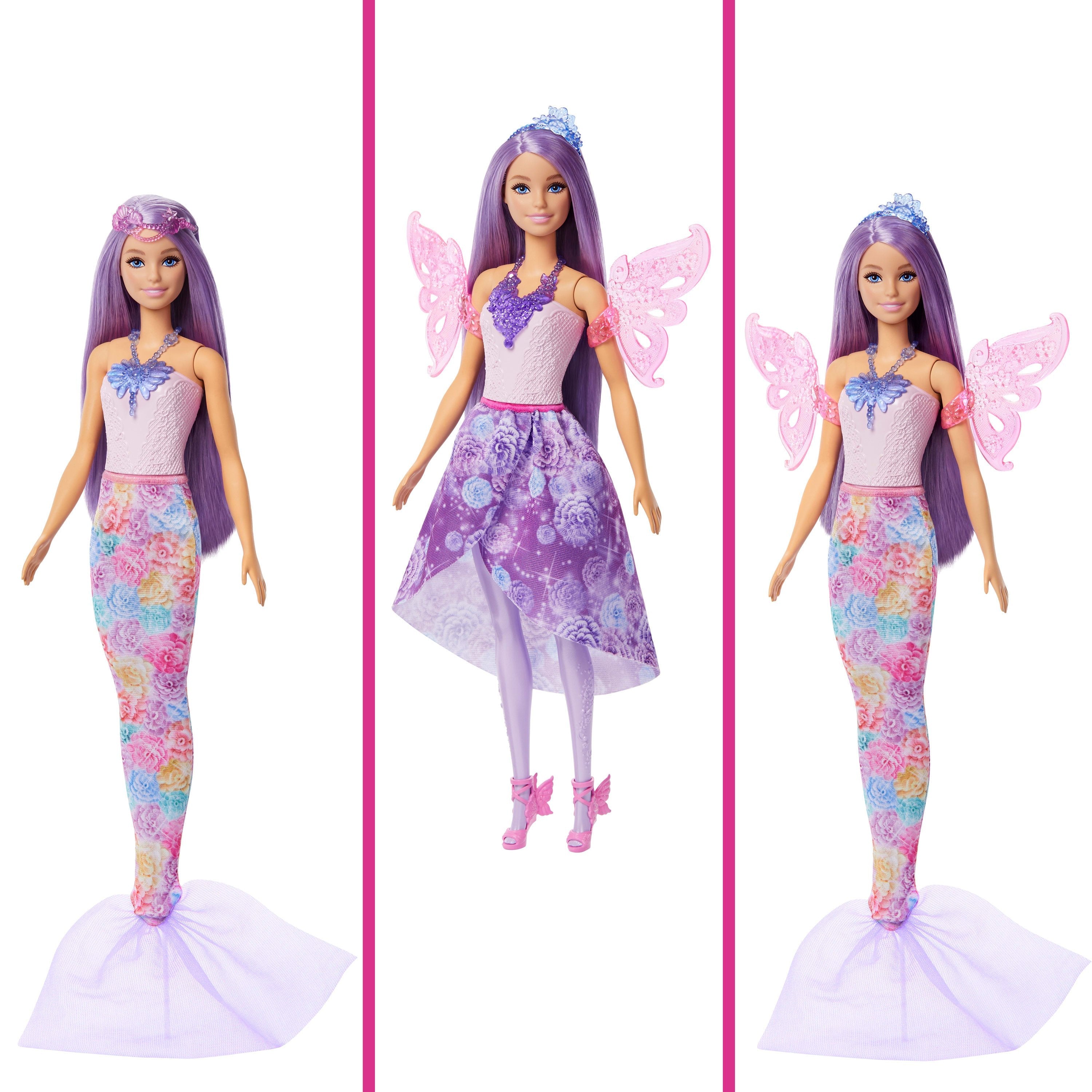 Muñeca Barbie Barbie Fantasía 3 En 1   Jcp74