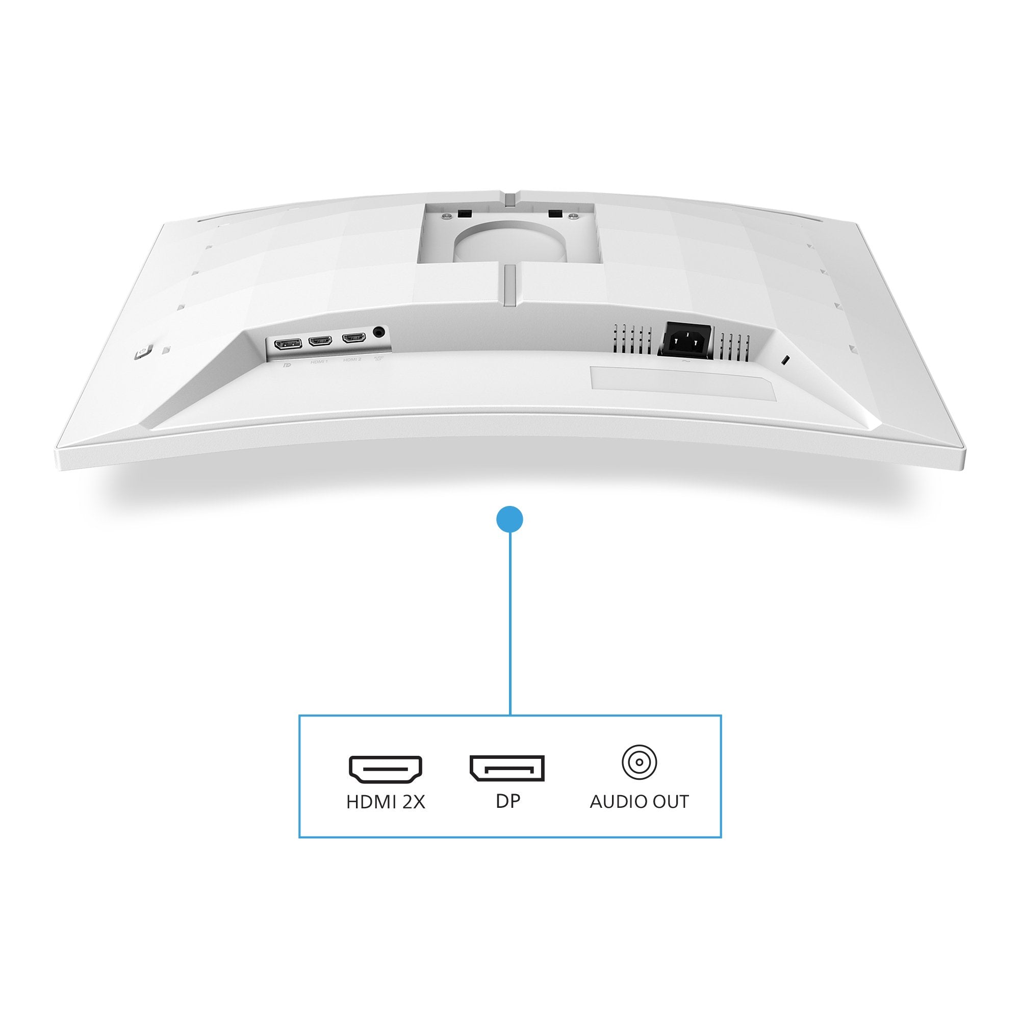 Monitor Philips 68,5cm 27,0" 27m2c5501 16:09 2xhdmi+Dp Curved Wh.