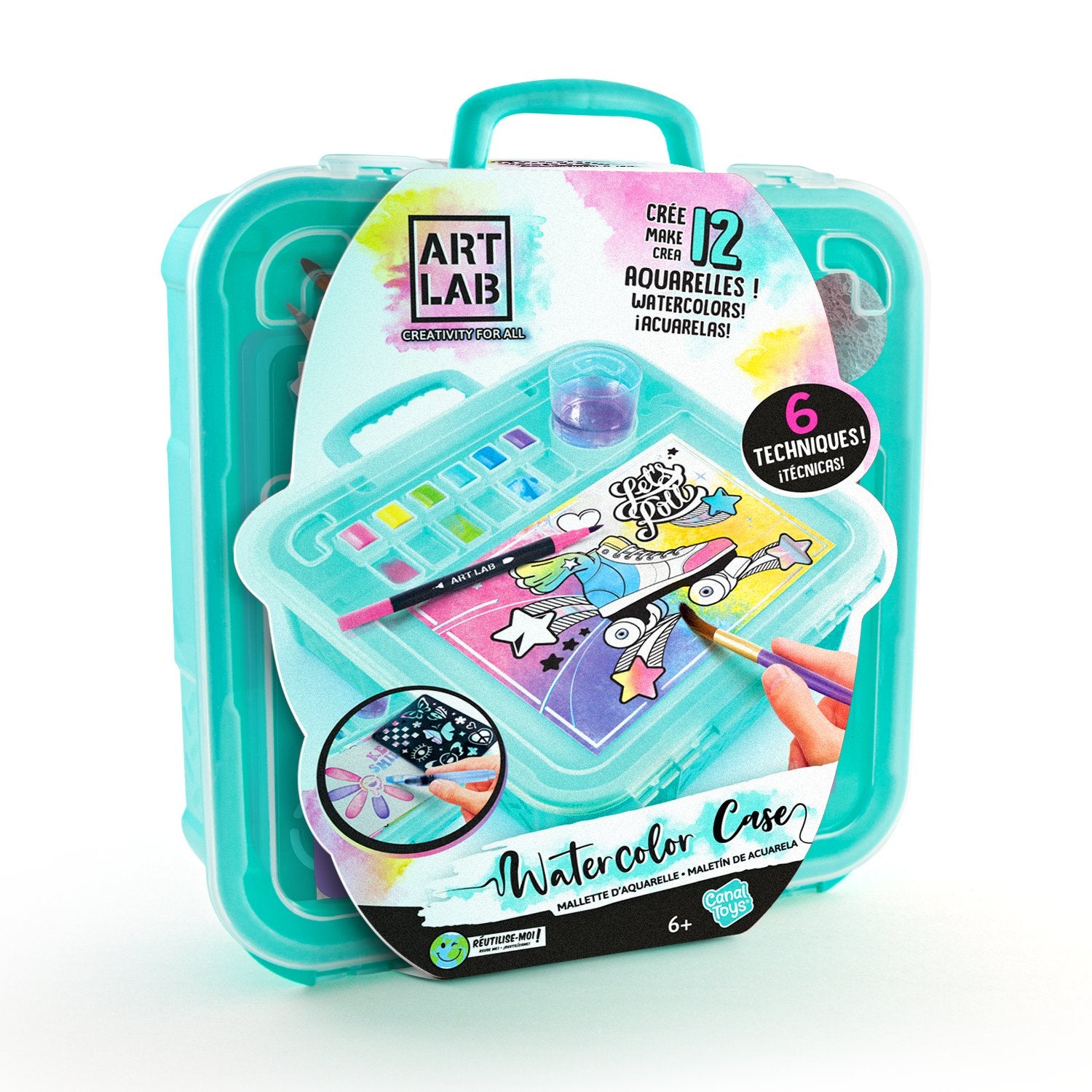 EAN 3555801342127 - Canal Toys Art Lab ART012 pintura para manualidades Pintura de acuarela 1 pieza(s) imagen 2