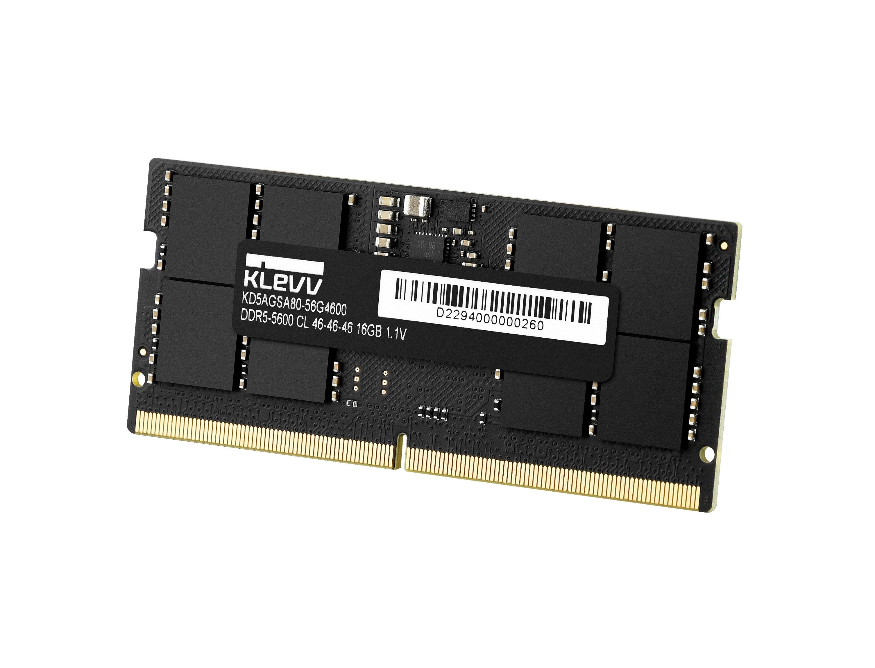 Memoria Klevv 32 Gb Ddr5-Ram So-Dimm Pc5600 Cl46 1x32gb