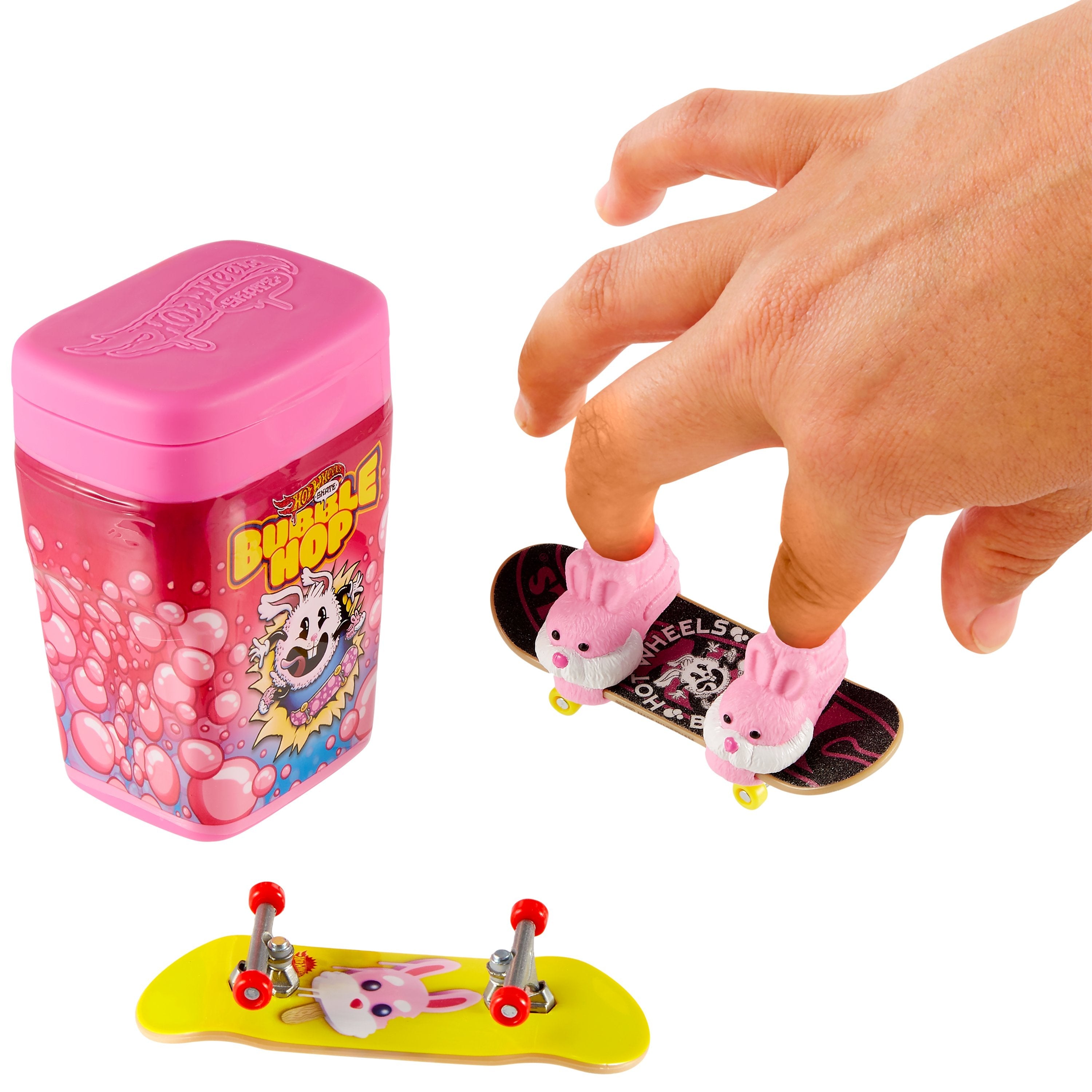 EAN 0194735217458 - Hot Wheels HWN49 juego y juguete de habilidad/activo Conjunto de iniciación para monopatín de dedos imagen 3