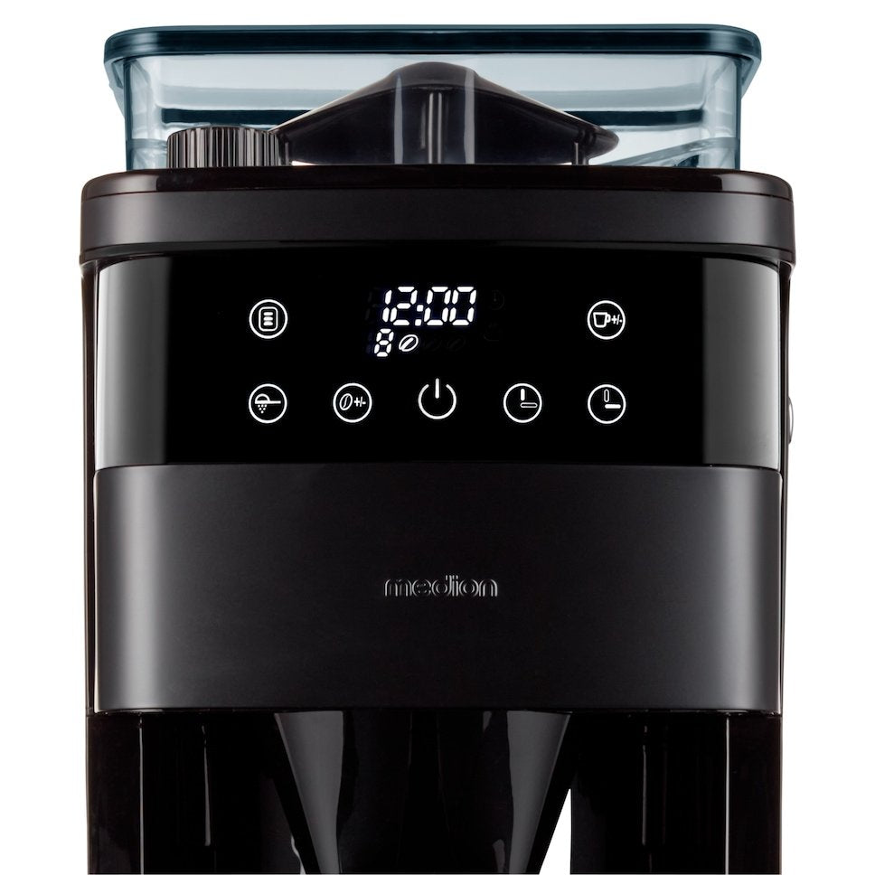 Md 19911 Kaffeemaschine Mit Mahlwerk Schwarz