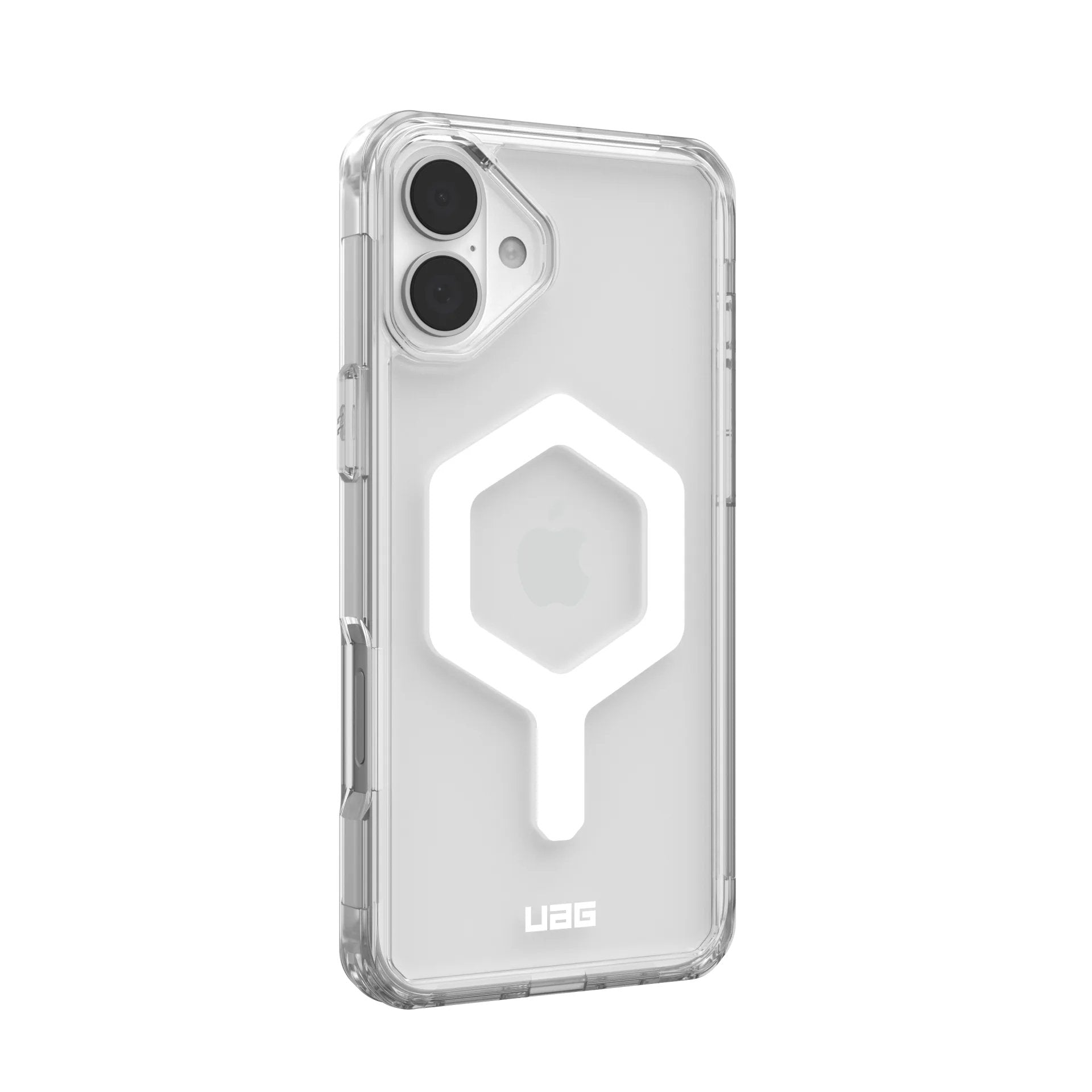 Funda Uag George Plyo Ice White Apple Iphone 16 Plus
