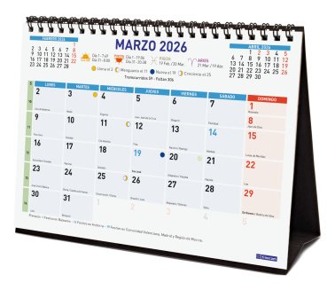 EAN 8422952403418 - Finocam 781460026 calendario Mesa imagen 3