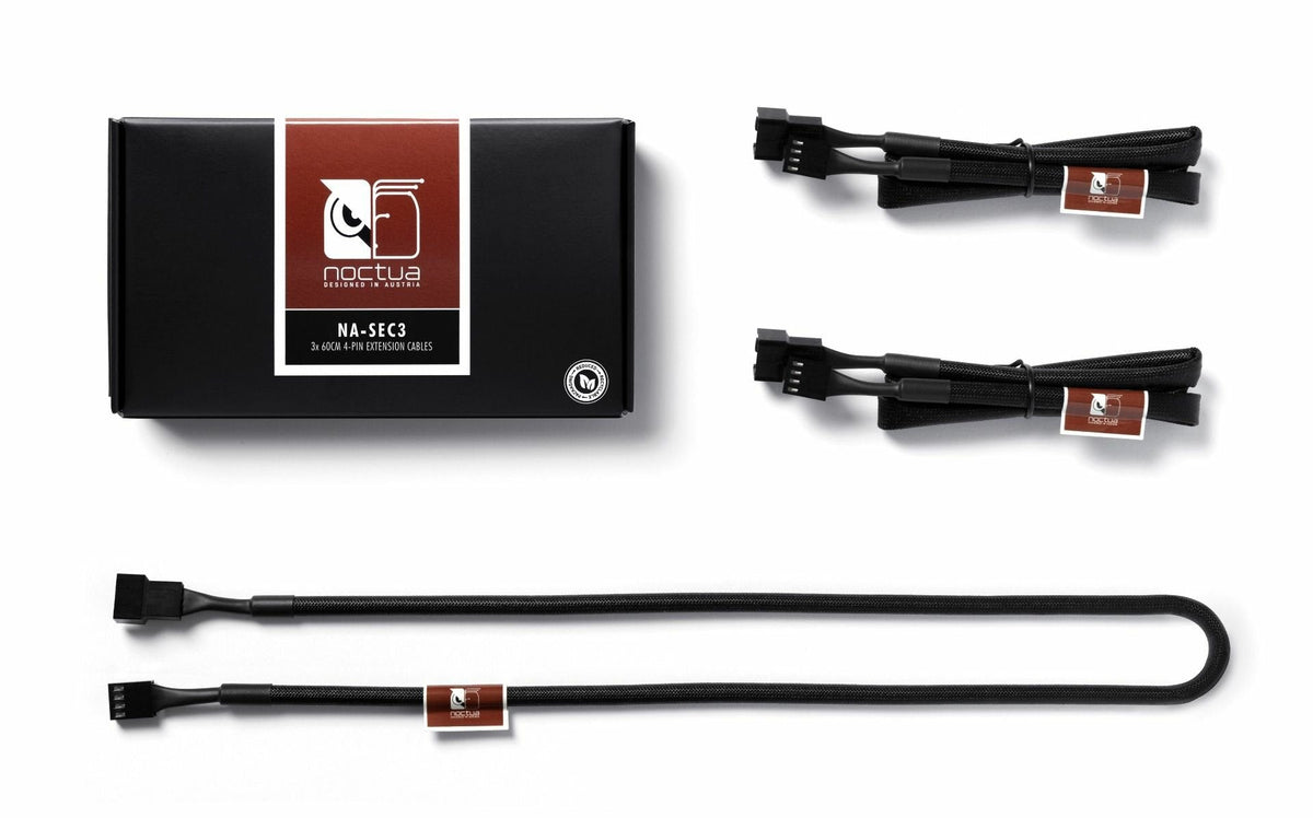 Noctua Na-Sec3 Verlängerungscableset Para 4-Pin-Pwm-Ventilador - 60 Cm