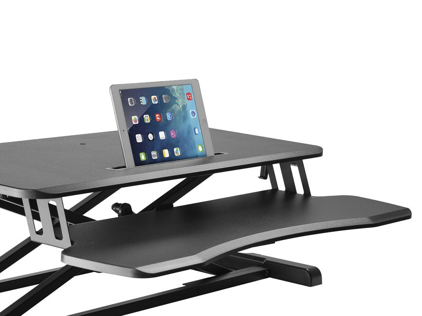 Equip Ergo Soporte Vertical Para Monitor Conectado Negro