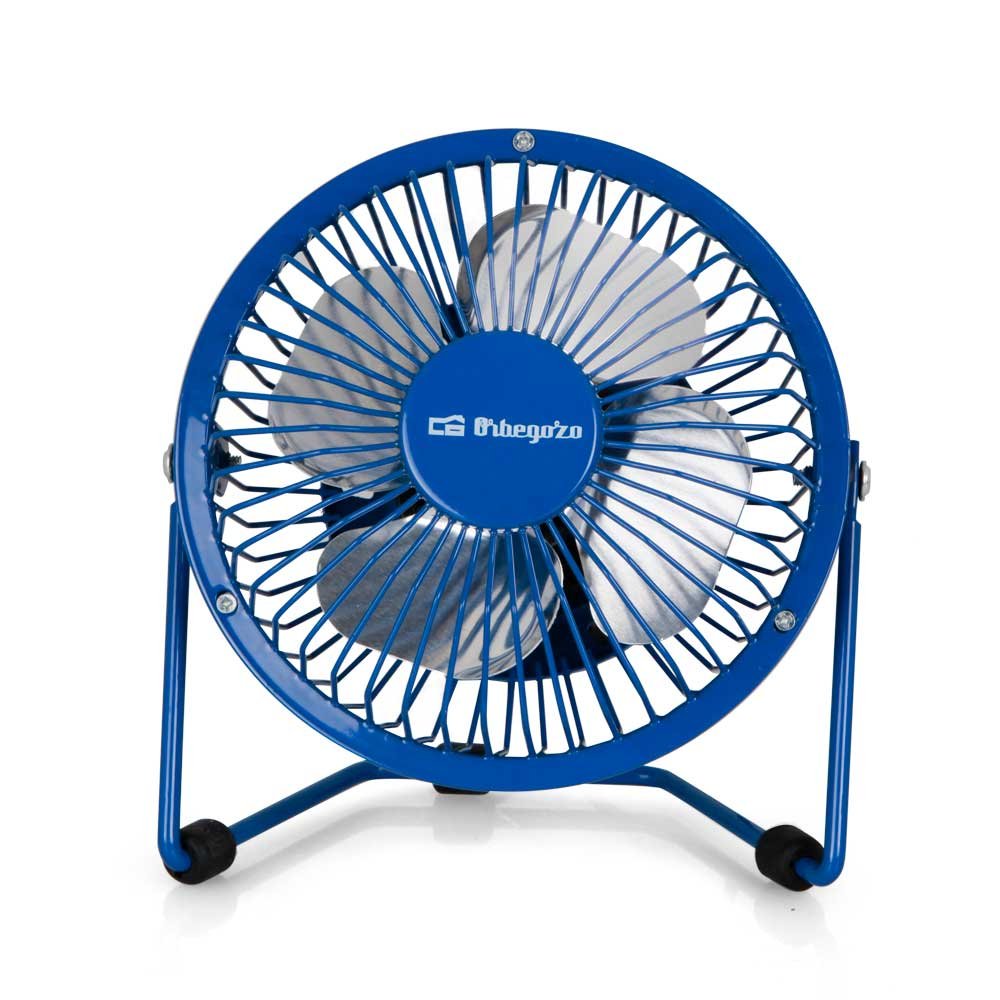 Mini Ventilador Usb Orbegozo Pw 1026 Azul