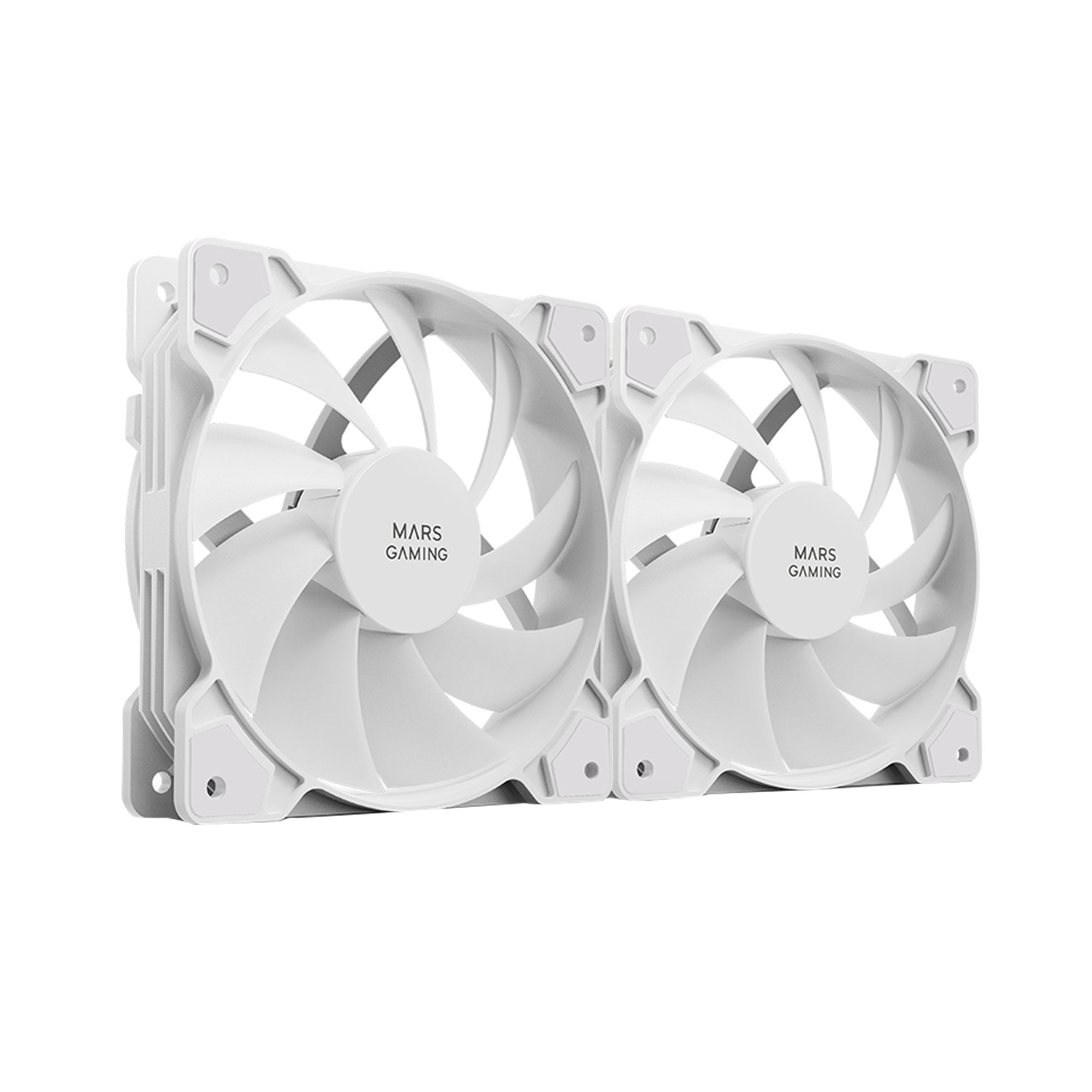 EAN 8435693102786 - Mars Gaming MFPROX2W sistema de refrigeración para ordenador Carcasa del ordenador Ventilador 12 cm 2 pie imagen 1