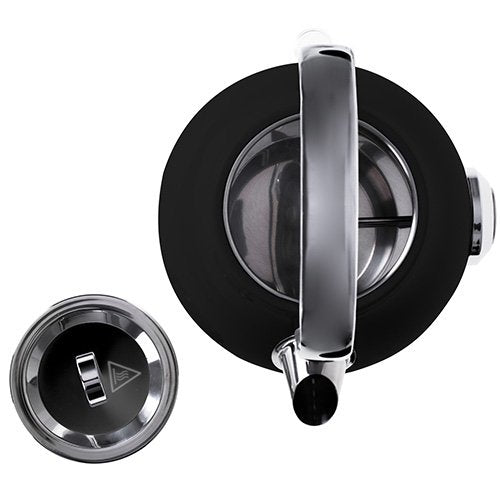 Hervidor Adler Ad 1346b Con Termómetro, Eléctrico, Potencia 2200 W, Capacidad 1,7 L, Negro