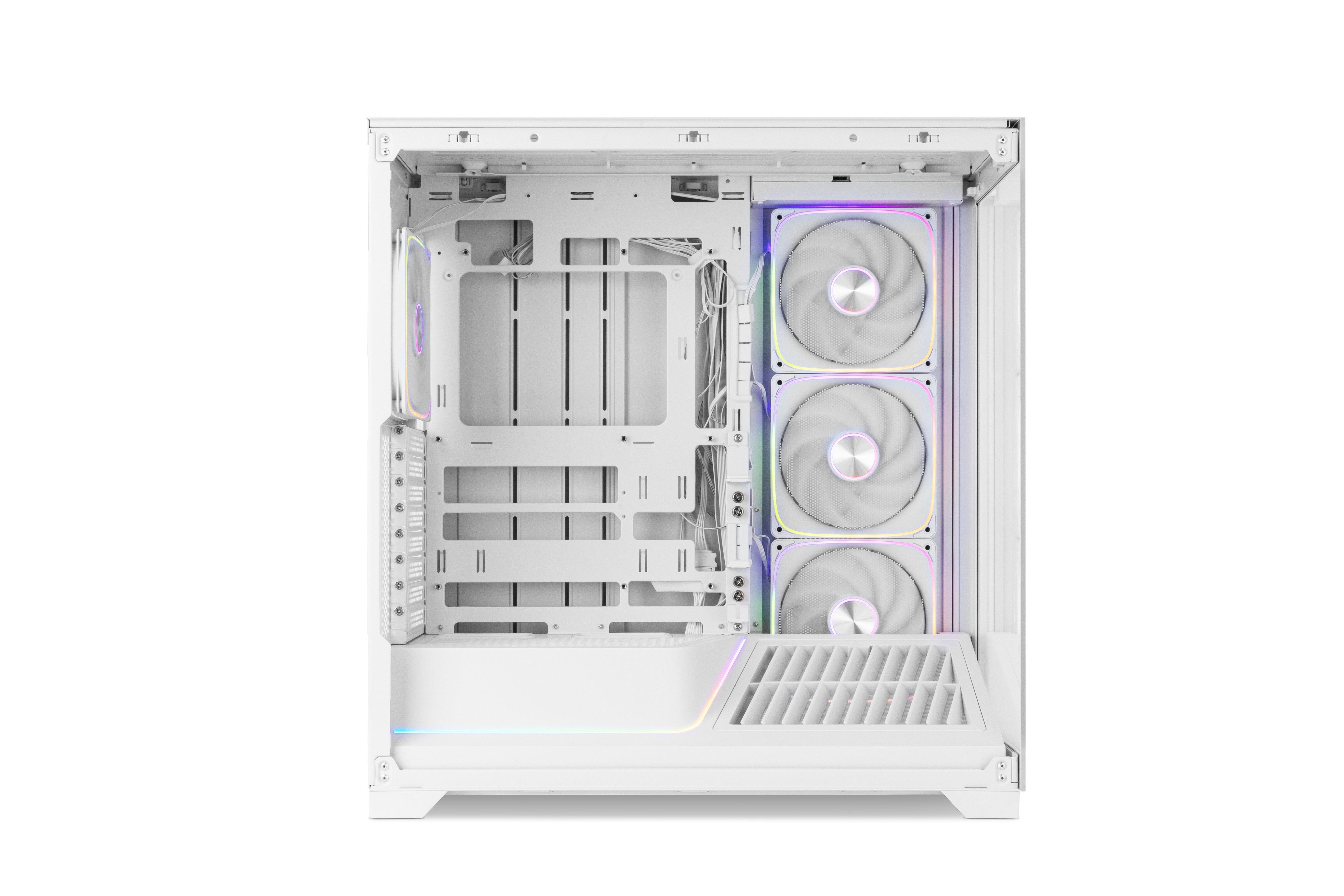 Caja Gaming Semitorre Nox Hummer Blade Blanca