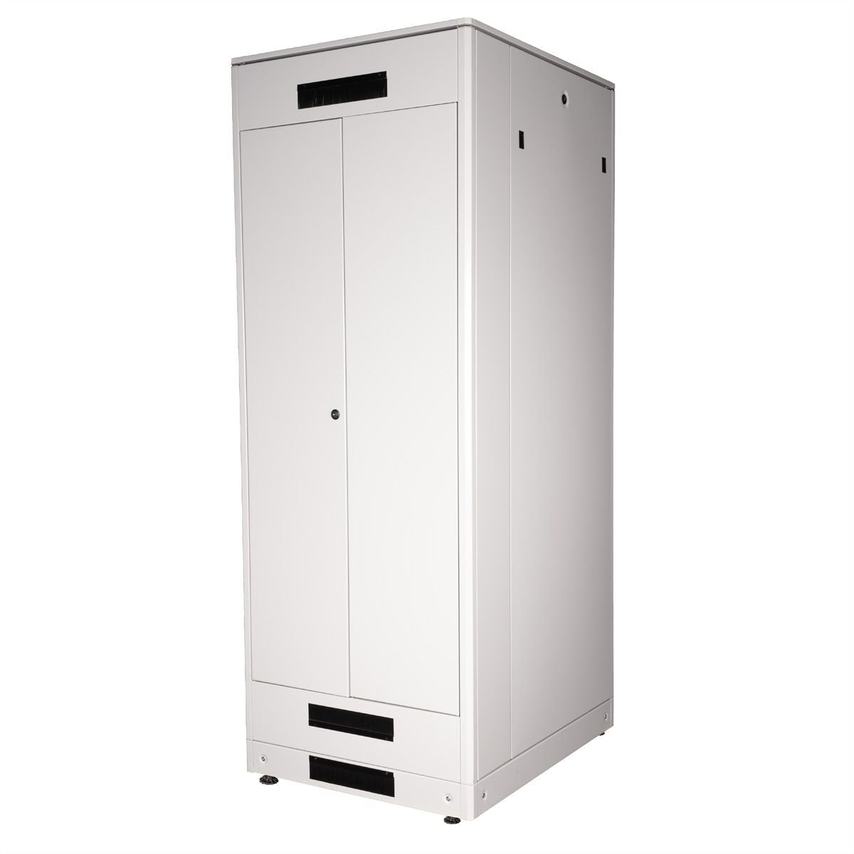 Roline 19-Zoll Netzwerkschrank Pro 42 He, 800x1000 Bxt Glastr Grau