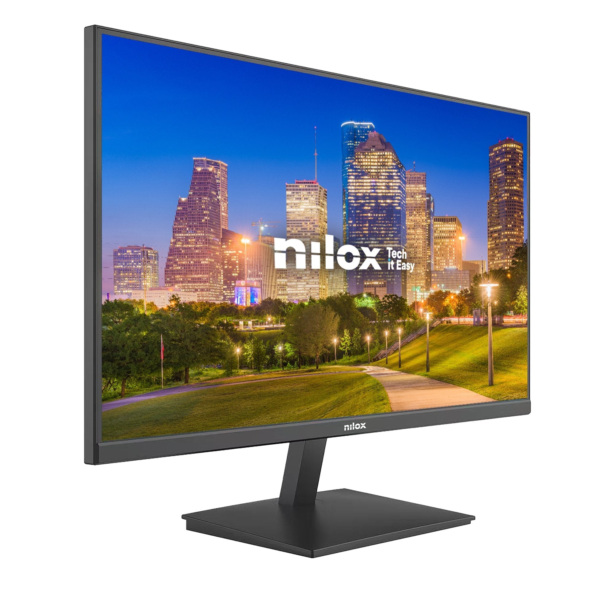 Monitor  Nilox  24 Ips 120 Hz Hdmi Y Dp (24") 1920 X 1080 Pixeles Full Hd Negro