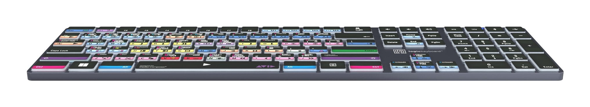 EAN 5707795023218 - Logickeyboard LKB-MCOMP-TPC teclado Hogar / Oficina USB + Bluetooth QWERTY Francés Negro imagen 6