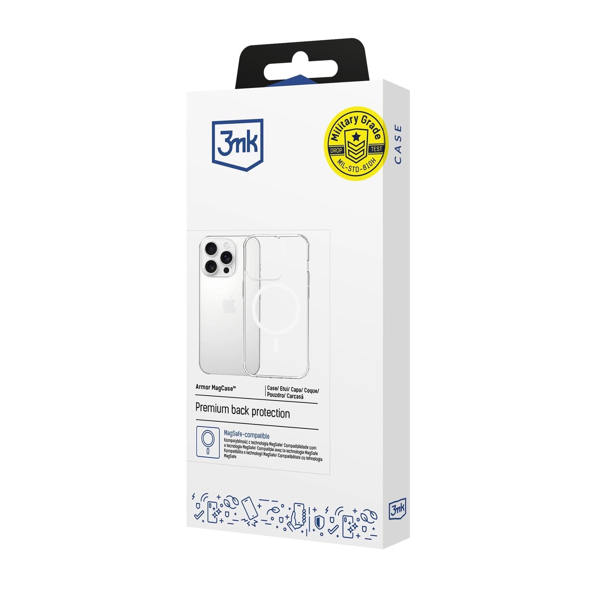 EAN 5903108658539 - 3MK Armor MagCase funda para teléfono móvil 16 cm (6.3") Transparente imagen 15