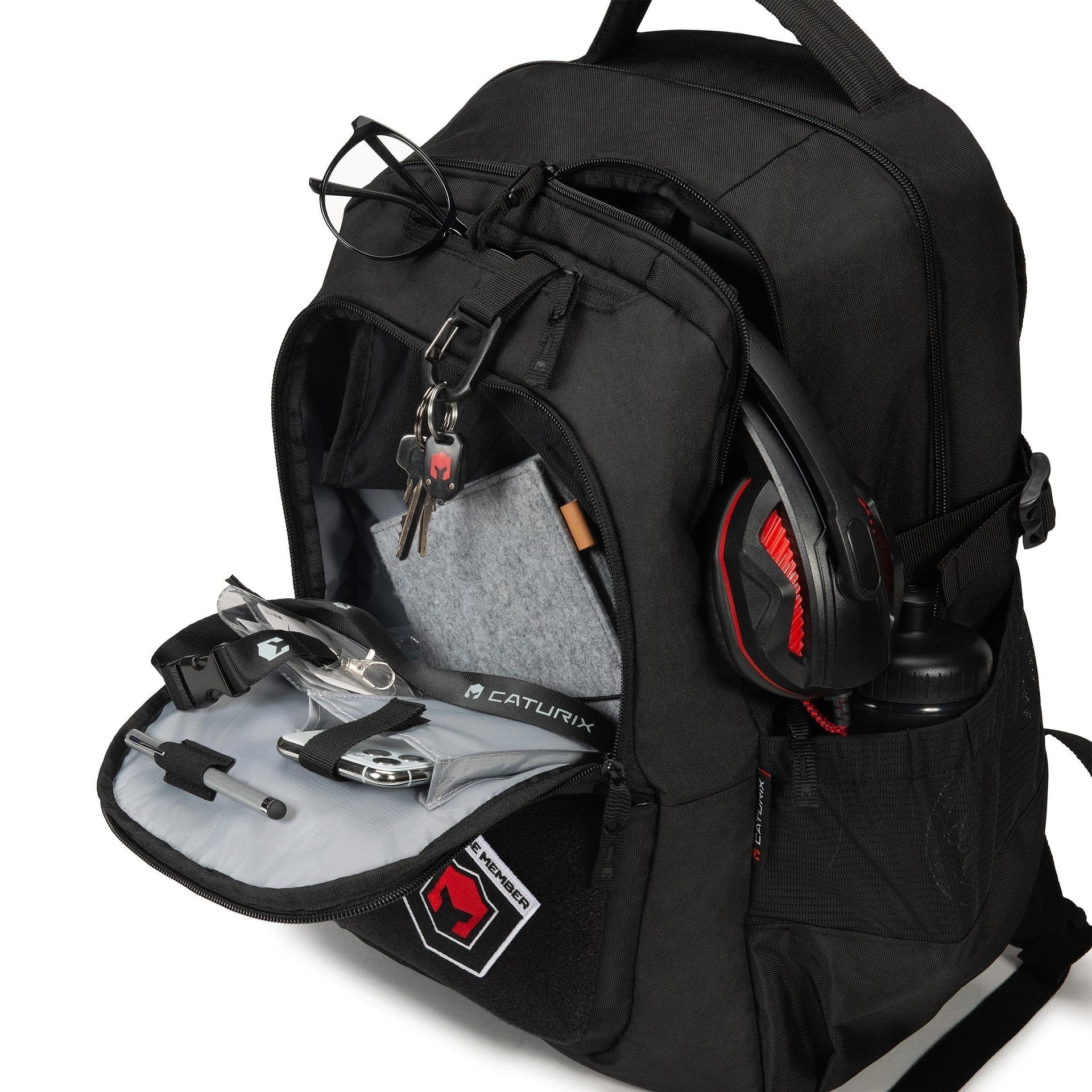 EAN 7640186416818 - CATURIX FORZA 39,6 cm (15.6") Mochila Negro imagen 5