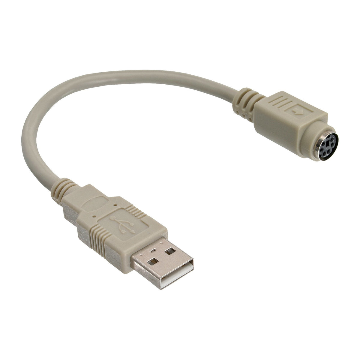 Adaptador Usb Inline Usb Tipo A Macho A Ps/2 Hembra