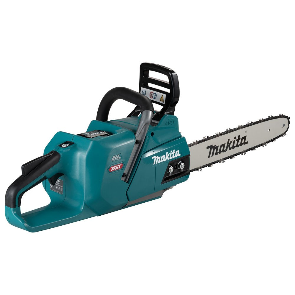 Motosierra Inalámbrica Makita Uc012gz Xgt, 40 Voltios, Motosierra Eléctrica Azul/Negro, Sin Batería Ni Cargador Uc012gz