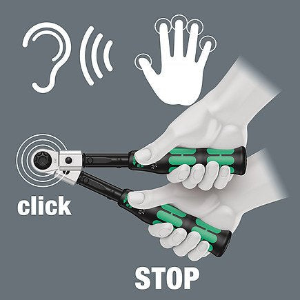 Wera Click-Torque X 1 05075651001 Llave Dinamométrica Para Einsteckwerkzeuge 2.5 - 25