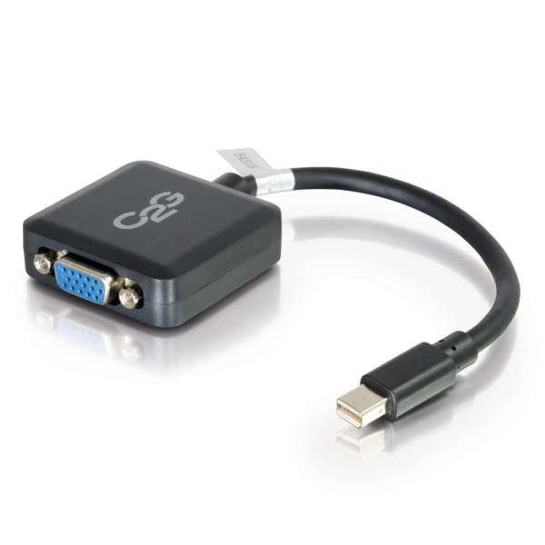 C2g 20cm Mini Displayport M / Vga F 0,2 M Vga [D-Sub] Negro