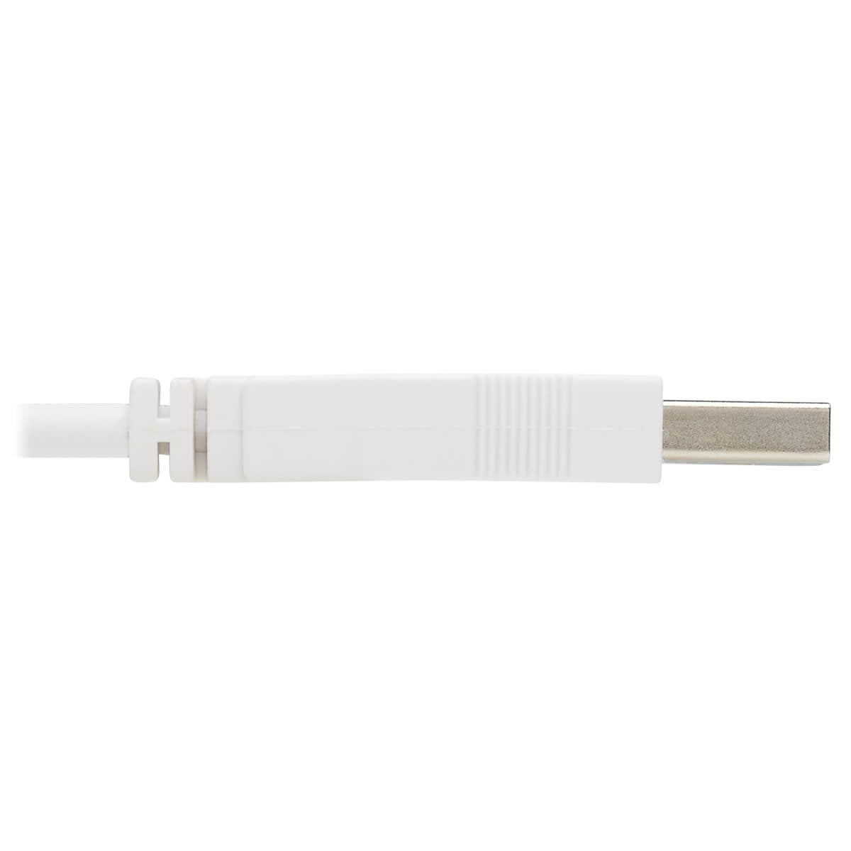 Eaton Tripp Lite   Safe-It Usb-A To Usb Micro-B Antibacterial Cable (M/M) Usb 2.0 White 6-Ft. (1.83 M)