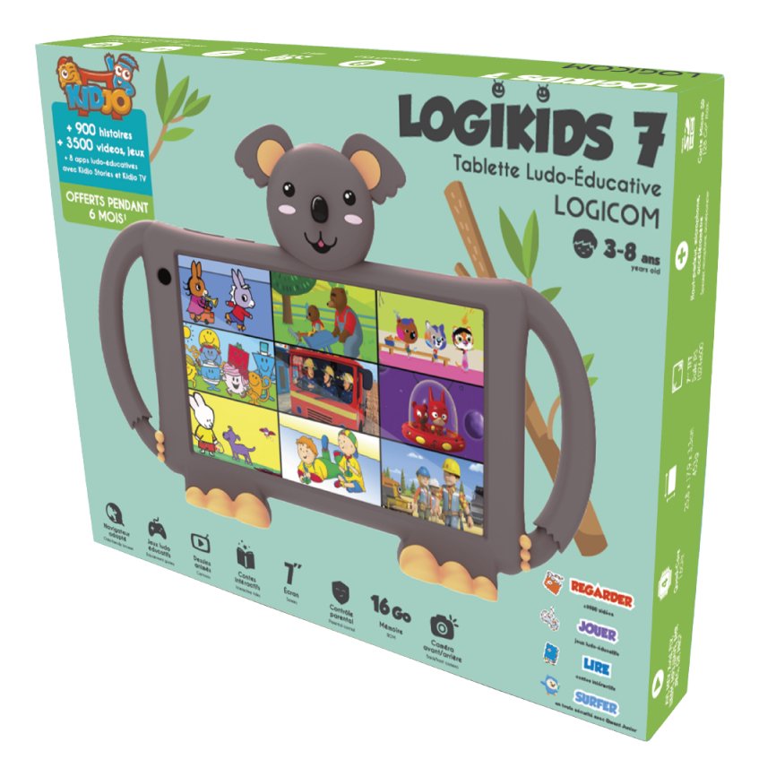 Tablet Logicom Logikids 7" 2gb 16gb Con Funda