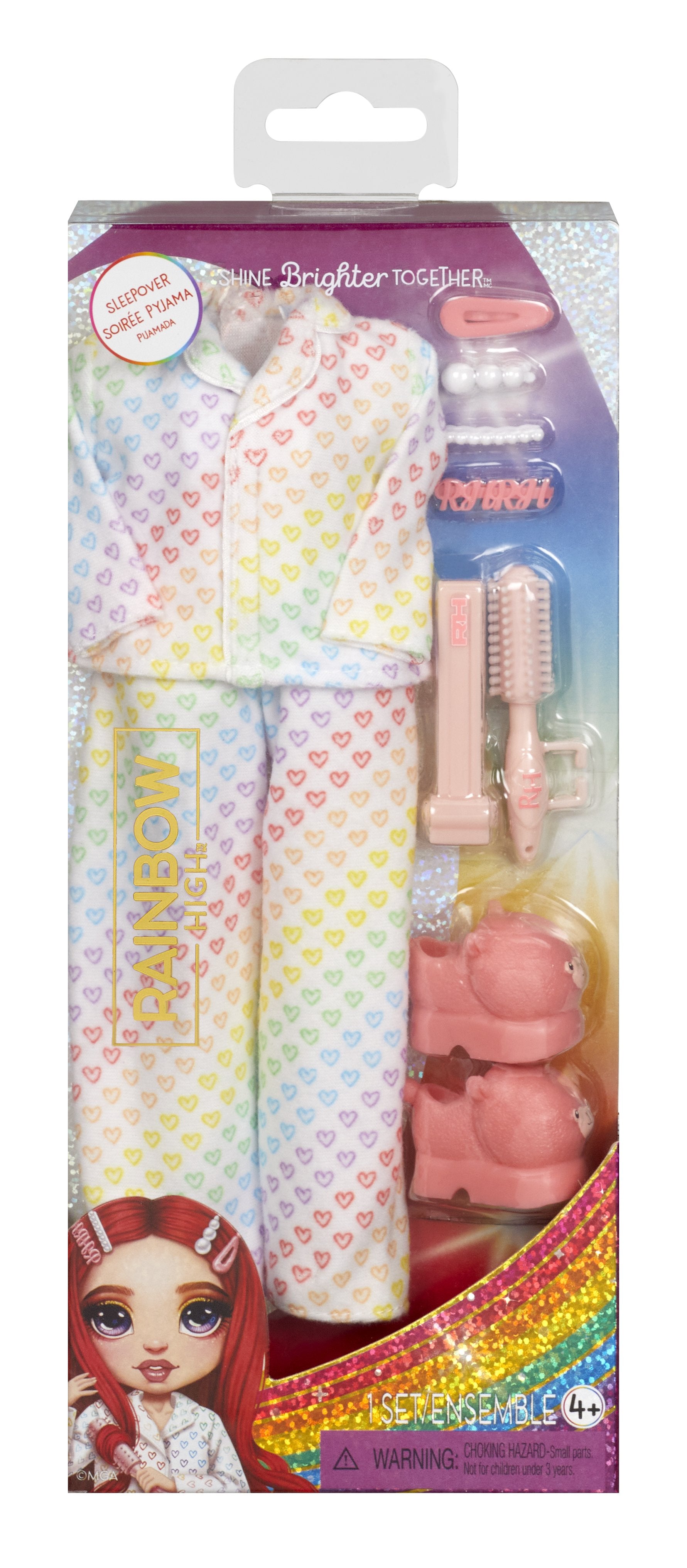 EAN 0035051521747 - Rainbow High Fashion Pack Sleepover Juego de ropita para muñeca imagen 3