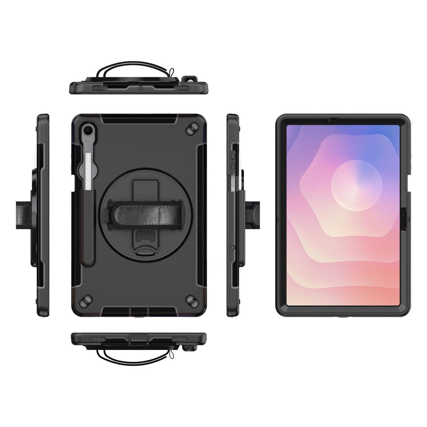 Galaxy Tab S11 Ohio Defender  Case With Hand Strap And