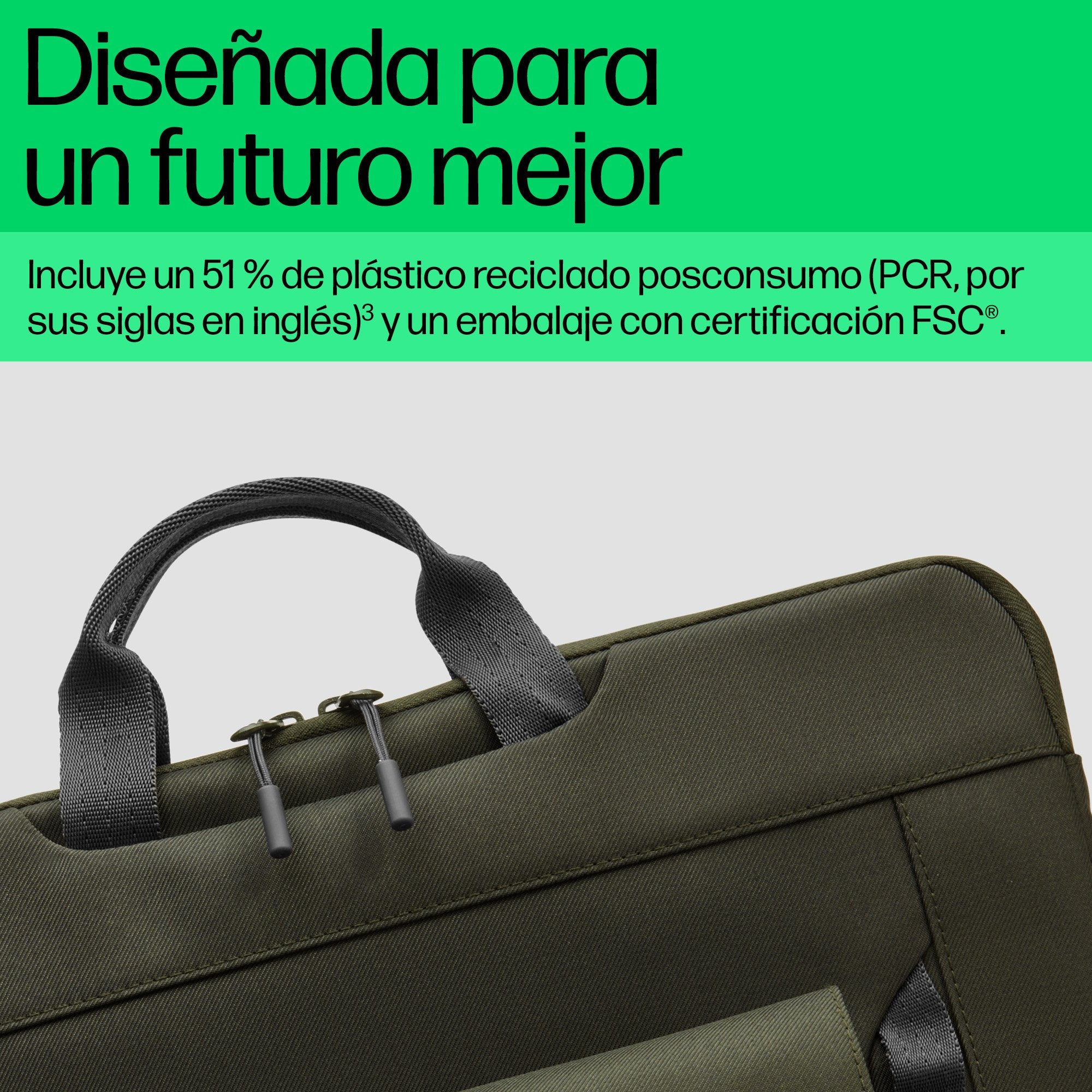 EAN 0197961660425 - HP 15.6 Modular Laptop Backpack 39,6 cm (15.6") Verde, Gris imagen 7