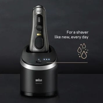 EAN 8700216137249 - Braun Series 9 Pro+ 9565cc Wet & Dry Máquina de afeitar de láminas Recortadora Metálico imagen 6