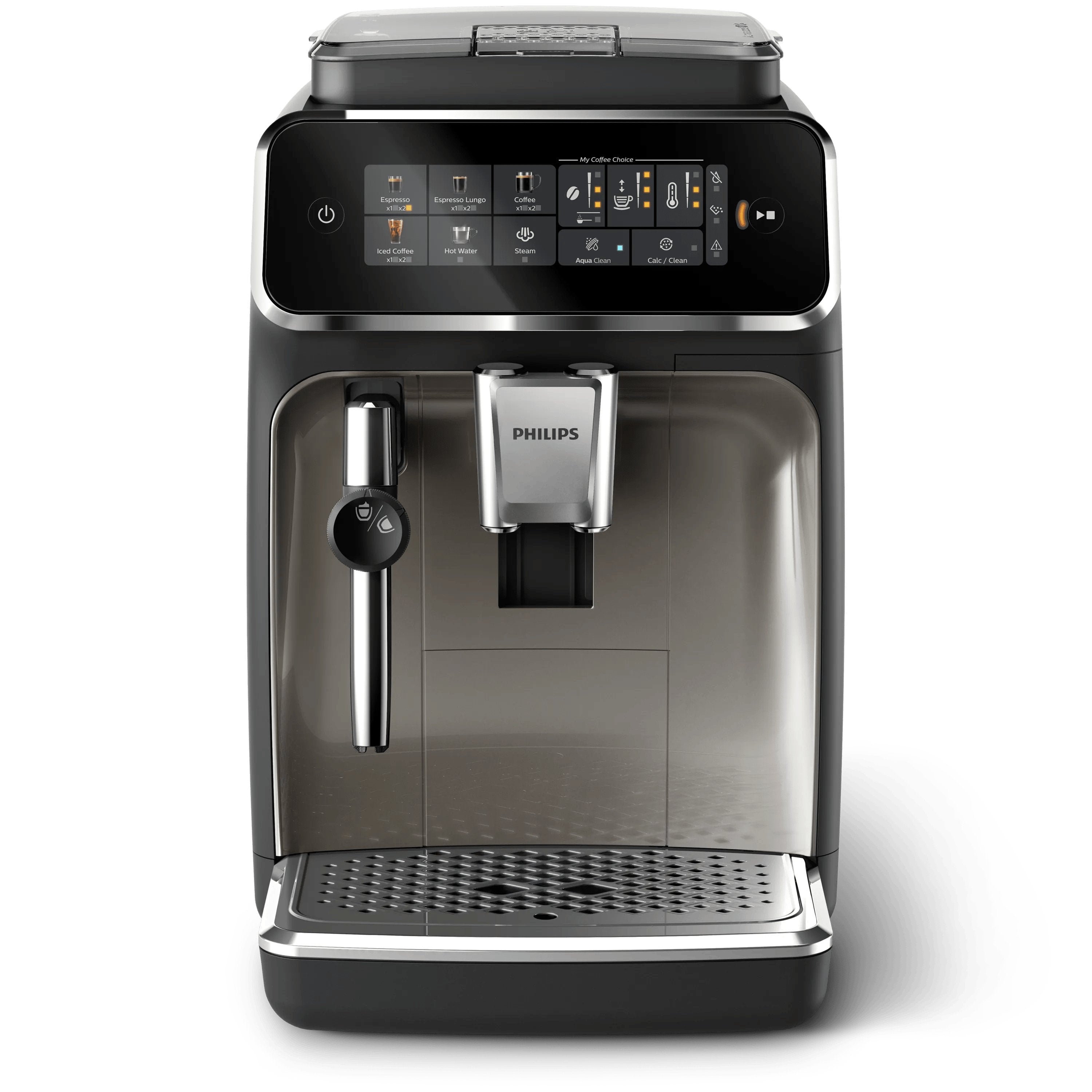 Philips Series 3300 Fully Automatic Espresso Machine Ep3326 90, Negro Chrome