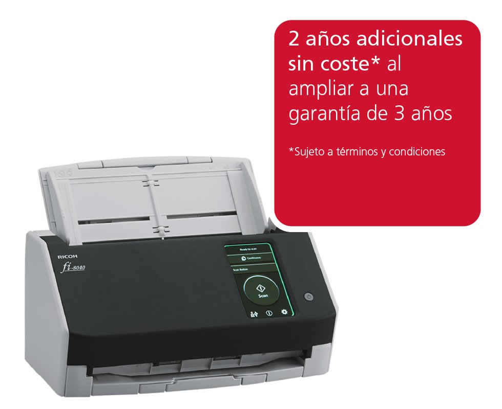 EAN 4939761313615 - Ricoh fi-8040 Alimentador automático de documentos (ADF) + escáner de alimentación manual 600 x 600 DPI A imagen 2