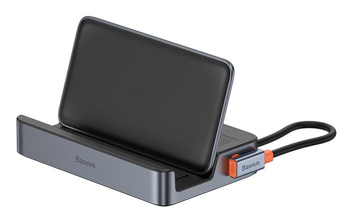 Gamerx Series 6-Port Type-C Hub Space Grey(Type-C To Hdmi4k@60hz 1+Usb3.0 3+Pd 1+Rj45 1)
