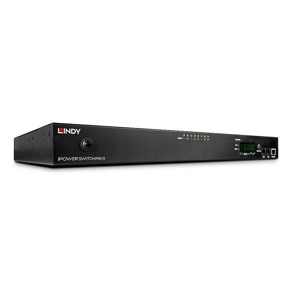 Servidor Web De Administración Remota De Energía Lindy Ipower Switch Pro 8