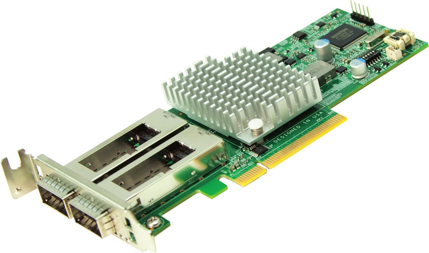 Supermicro Xl710-Bm2 Netzwerkkarte Dual-Port Qsfp+ 40 Gbit Lp Aoc-S40g-I2q