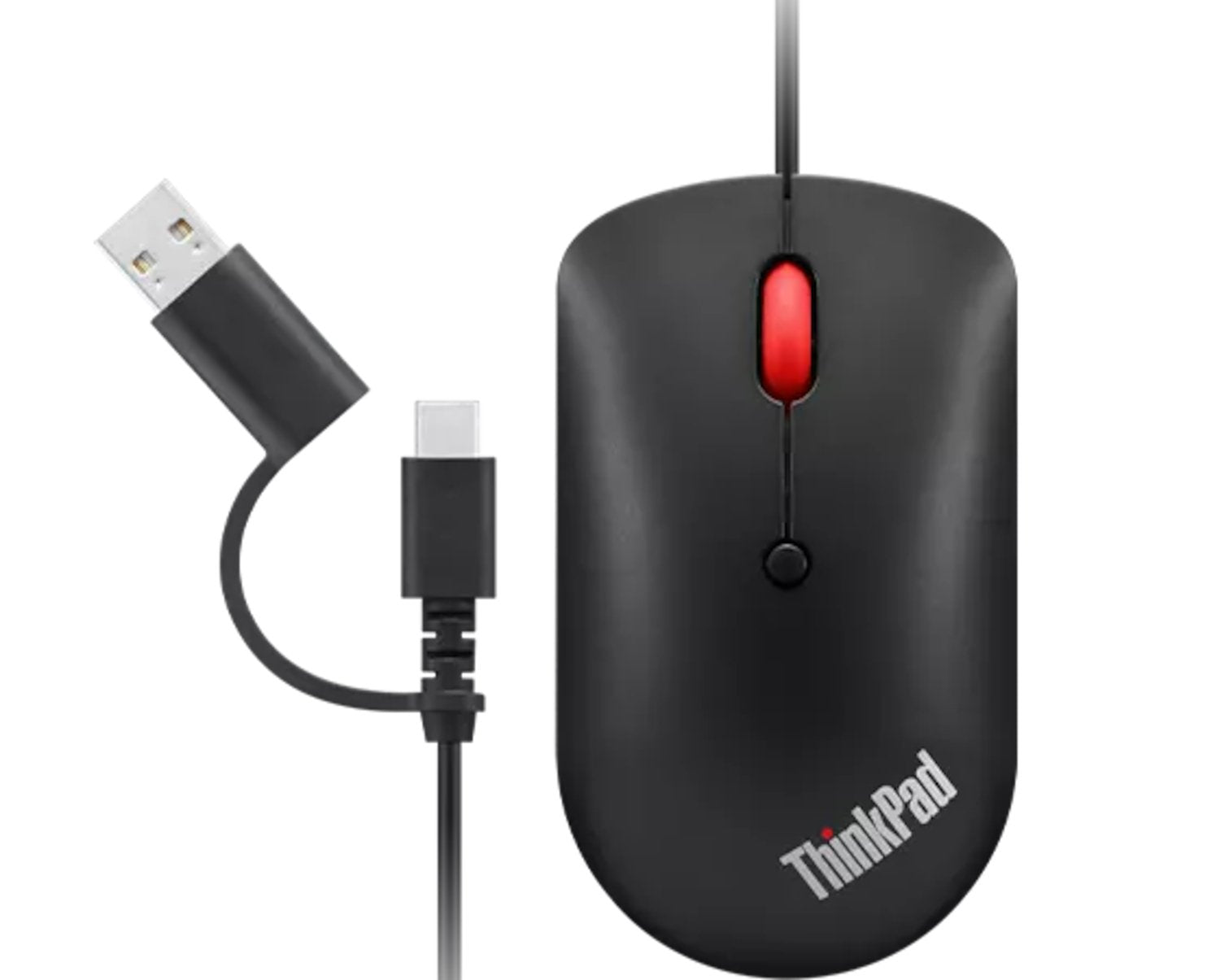 EAN 0195892016830 - Lenovo 4Y51D20850 ratón Oficina Ambidextro USB Tipo C Óptico 2400 DPI imagen 1