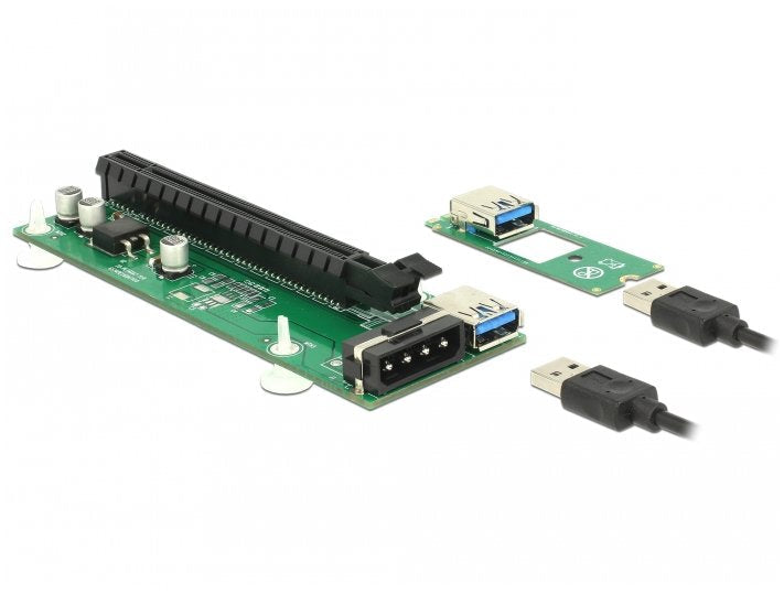 Delock Riser Karte M.2 Key B+M > Pci Express X16 Mit 30 Cm Usb Cable