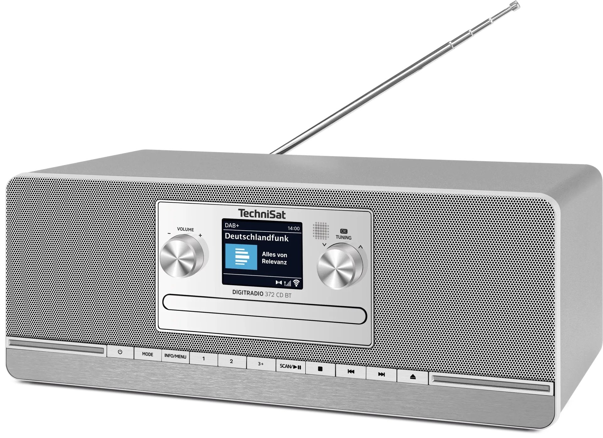 EAN 4019588251014 - TechniSat DIGITRADIO 372 CD BT Cocina Analógico y digital Antracita, Plata imagen 8