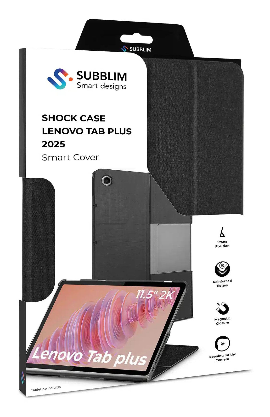 EAN 8436586743741 - SUBBLIM SUBCST-5SC150 funda para tablet 29,2 cm (11.5") Folio Negro imagen 1