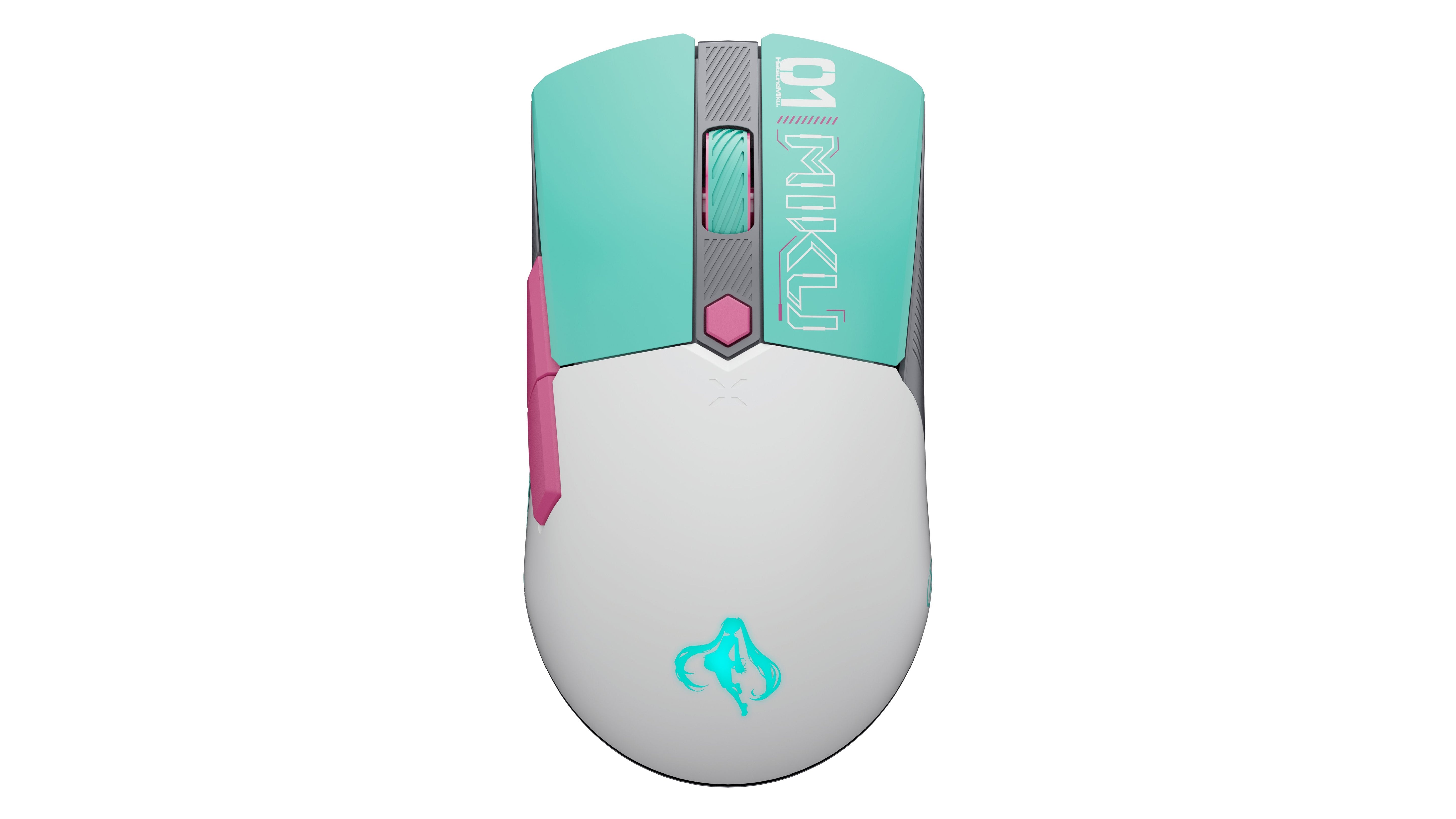 Raton Asus Tuf Gaming Mini Wireless Hatsune Miku Edition