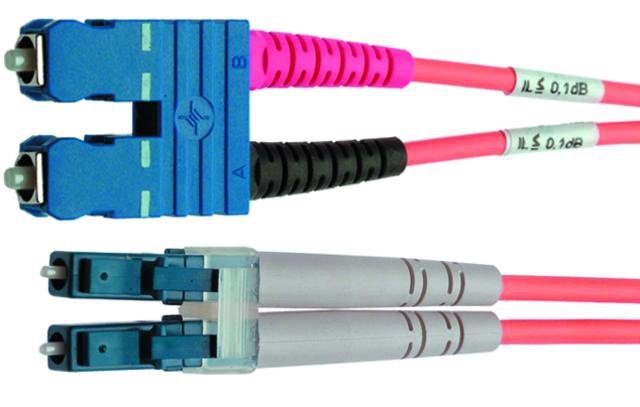 Telegärtner L00891c0018 Cable De Fibra Optica 2 M Sc Lc Naranja