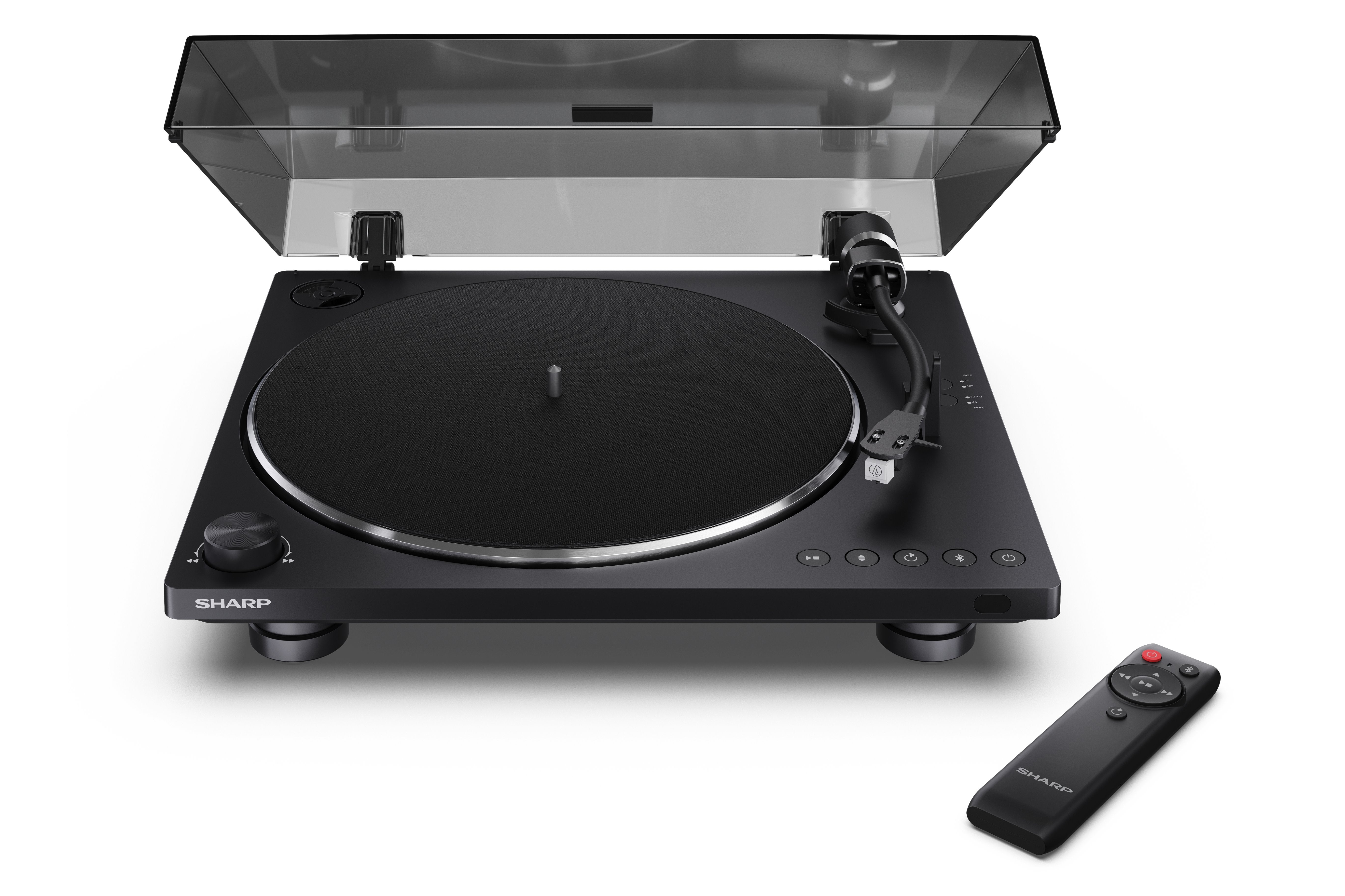 EAN 4550556130929 - Sharp RP-TT100 tocadisco Tocadiscos de tracción por correa Negro Automático imagen 2
