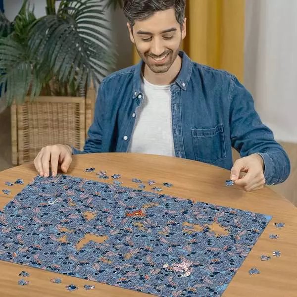 Puzzle 1000 Elementów Stitch Challenge