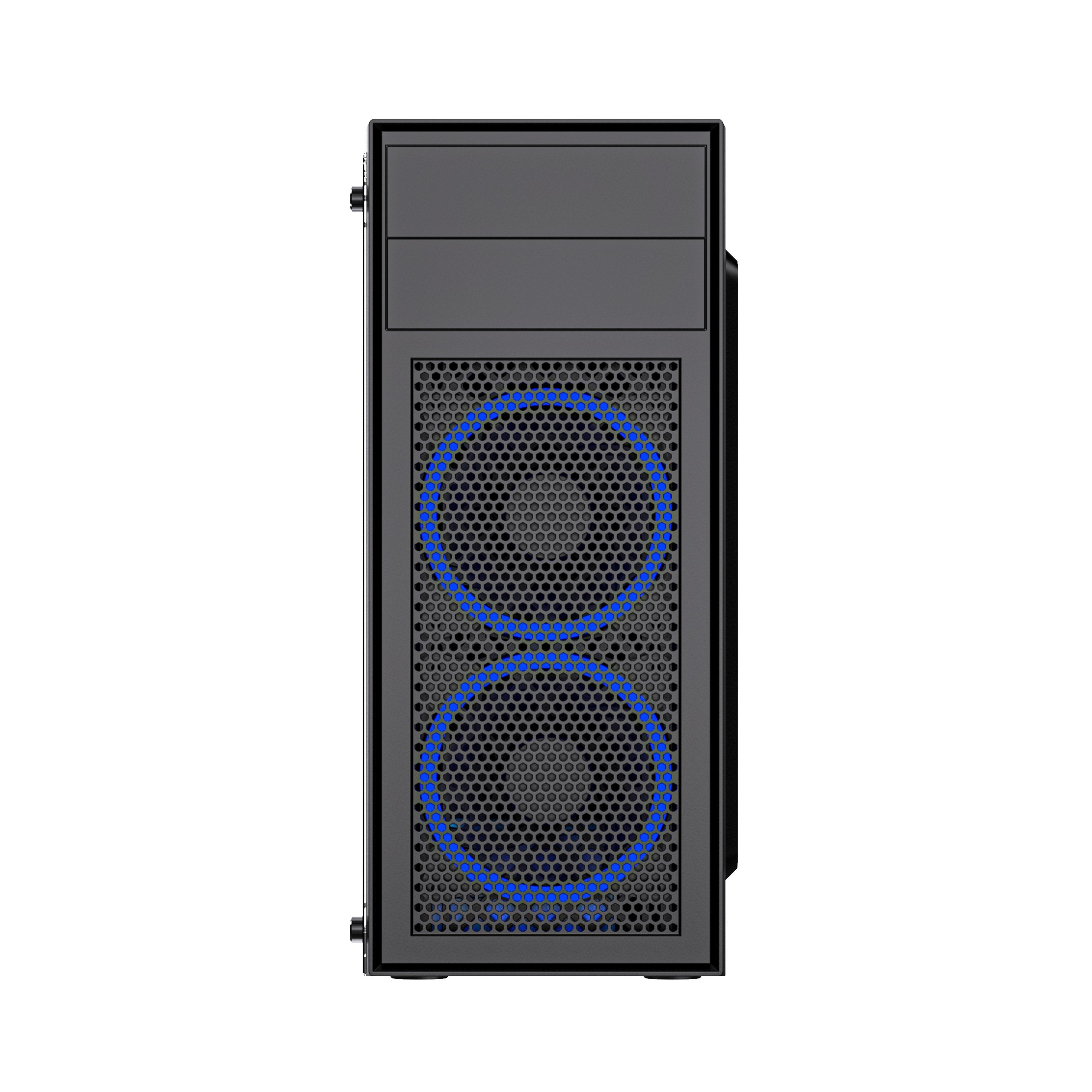 EAN 8716309128353 - Gembird Fornax M100B Midi Tower Negro imagen 4