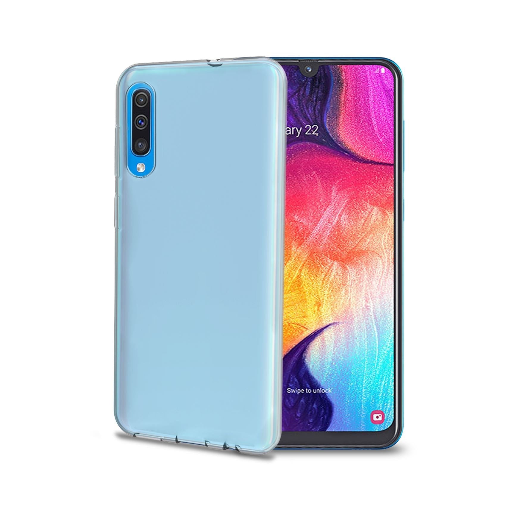 Celly Gelskin Funda Para Galaxy A50 16,3 Cm (6.4") Transparente