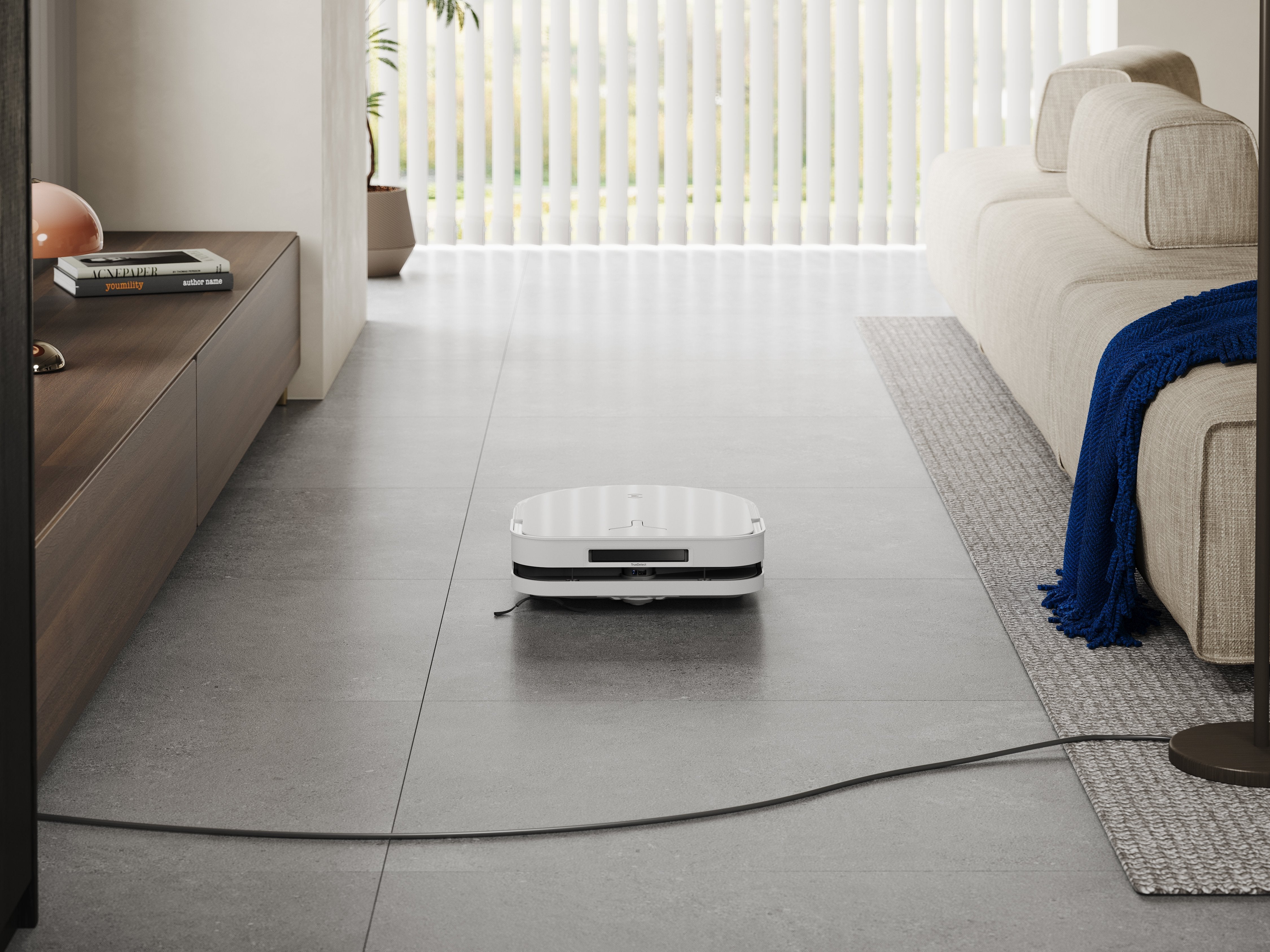 Robot Aspirador Ecovacs Deebot X5 Omni Incluye Estación Omni Todo En Uno 6970135033072 Blanco